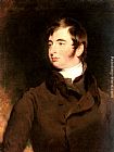 Charles Canvas Paintings - Portrait of George Charles Pratt, Earl of Brecknock (1799-1866)